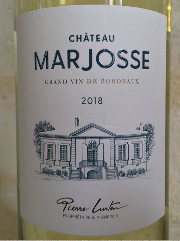 Château Marjosse Label