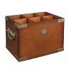 Wooden Six Bottle Wine Carrier