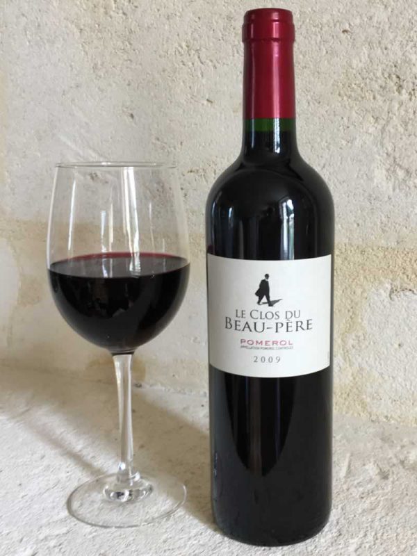 Clos du Beau Père with Wine Glass